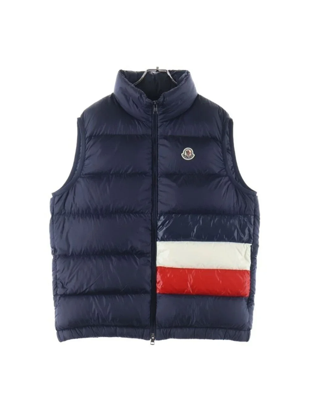 Moncler Sovex Down Vest Contrast Navy